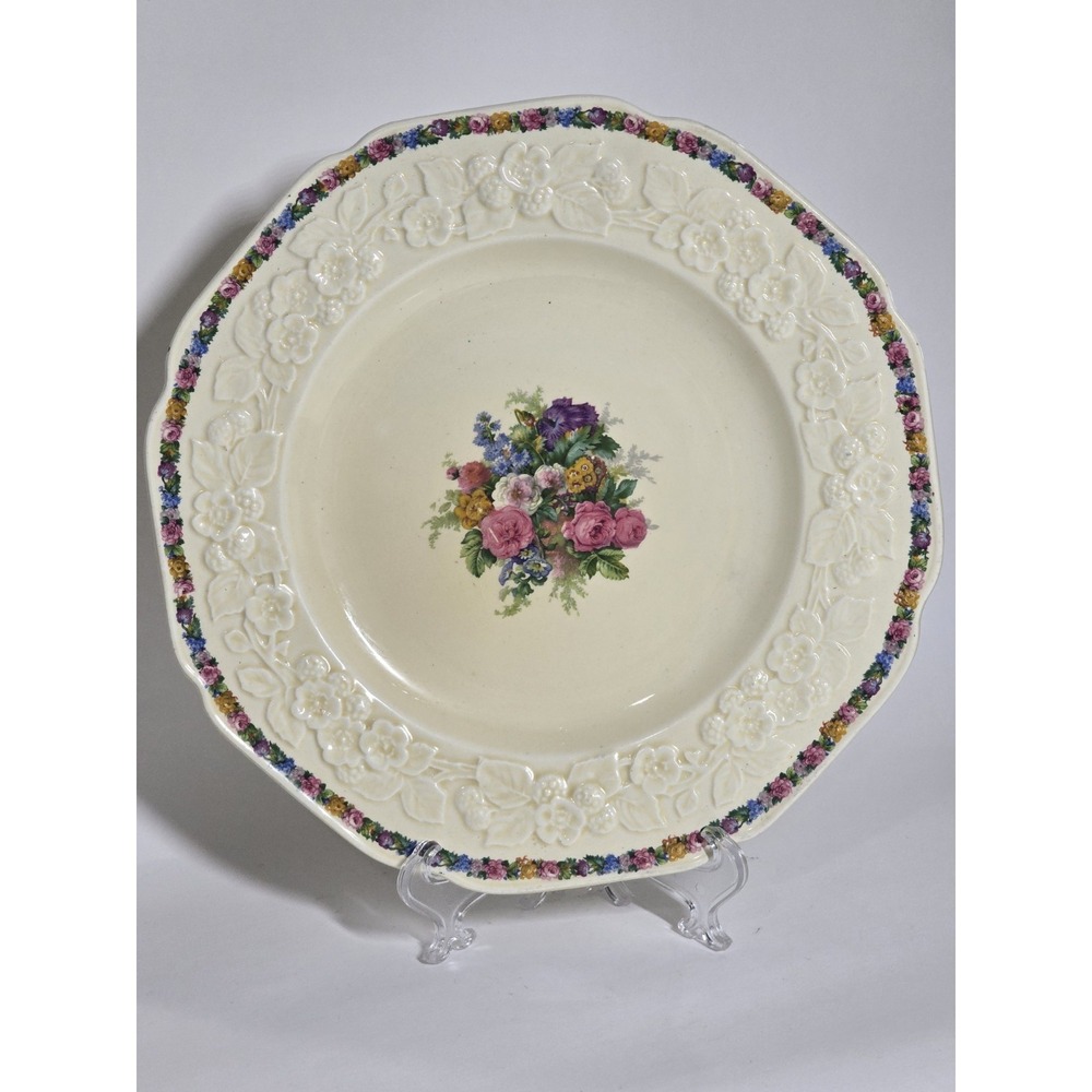 Crown Ducal Gainsborough CRD1 10" Dinner Plate Antique England